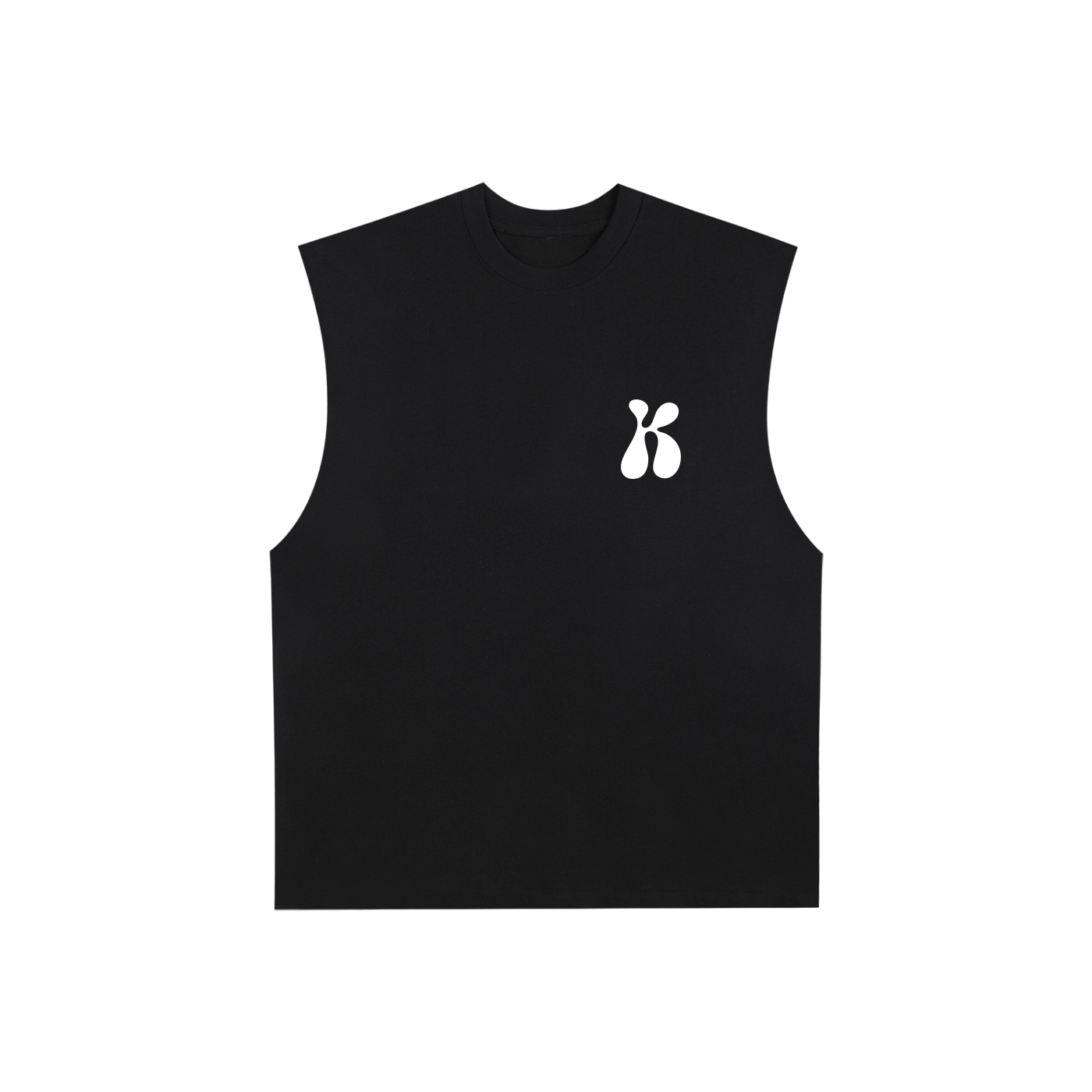 Vest,Drop shoulder,Oversized,Streetwear