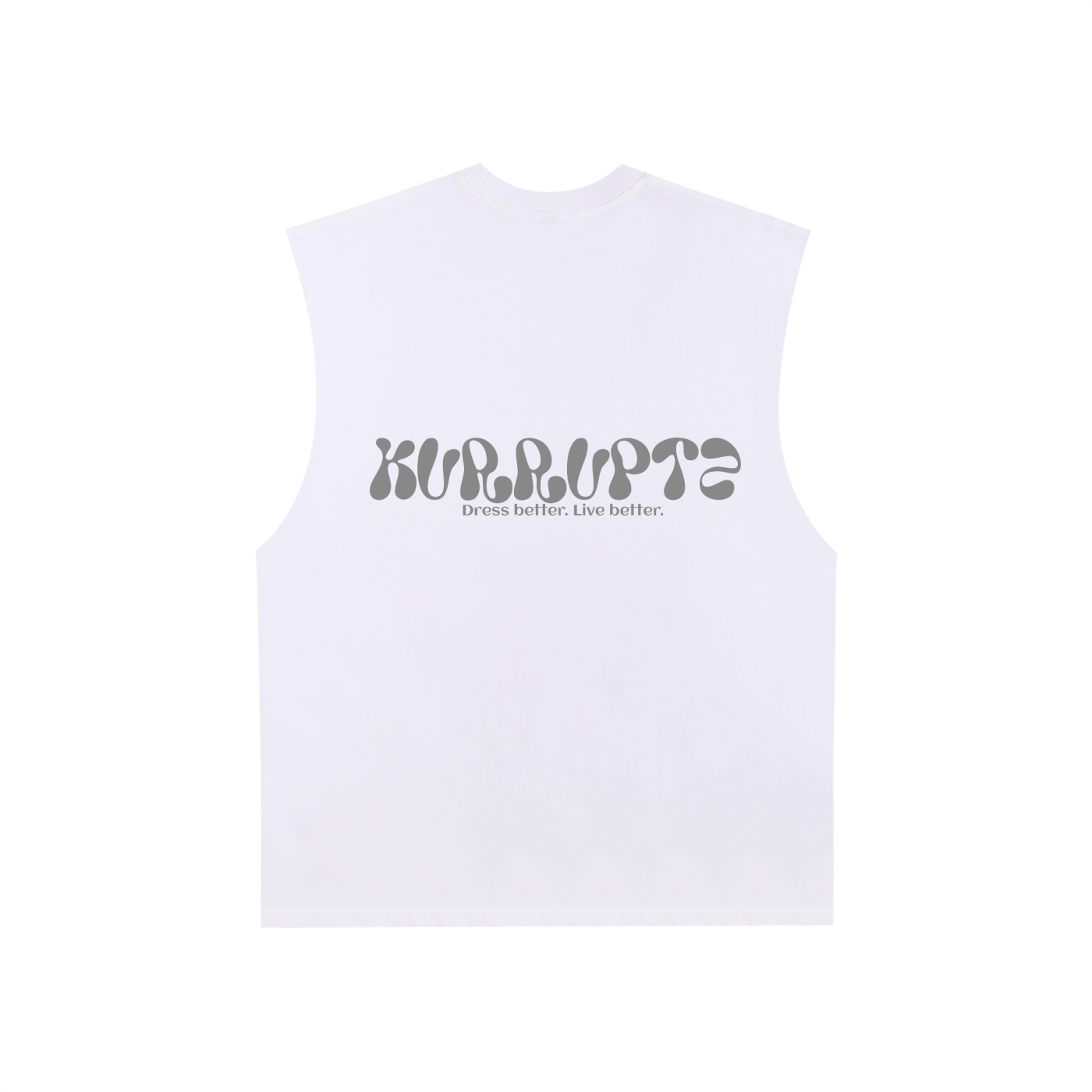 Vest,Oversized,Streetwear,Casual,Sleeveless,Dropshoulder